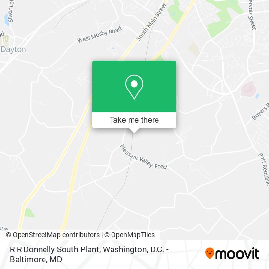 Mapa de R R Donnelly South Plant
