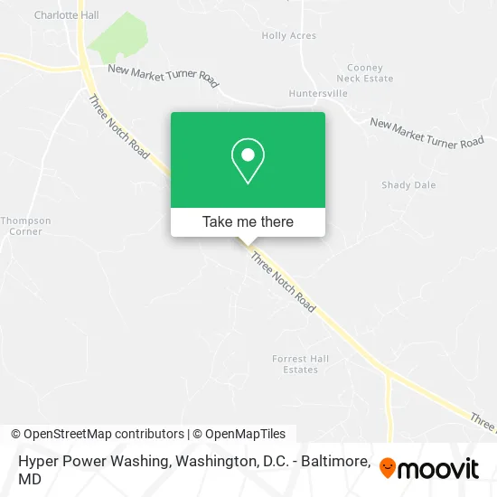 Hyper Power Washing map