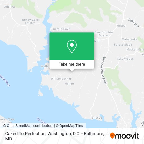 Mapa de Caked To Perfection