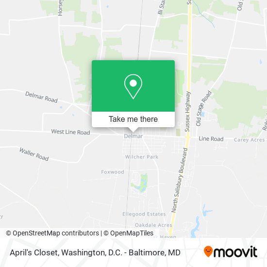 April's Closet map