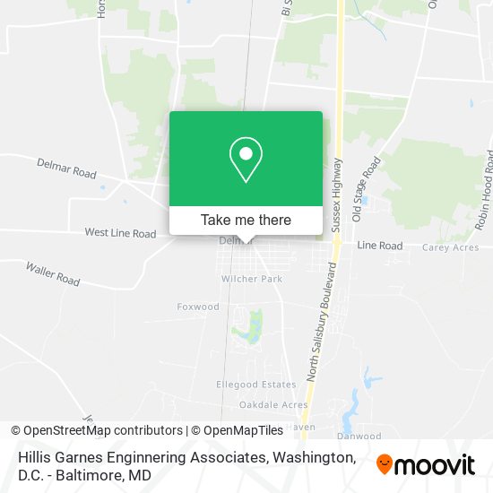 Mapa de Hillis Garnes Enginnering Associates