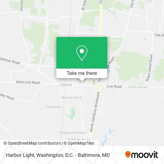 Harbor Light map