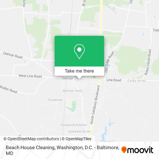 Mapa de Beach House Cleaning