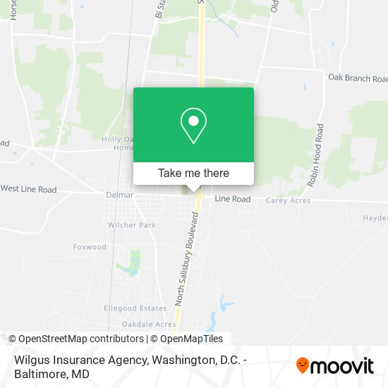 Wilgus Insurance Agency map
