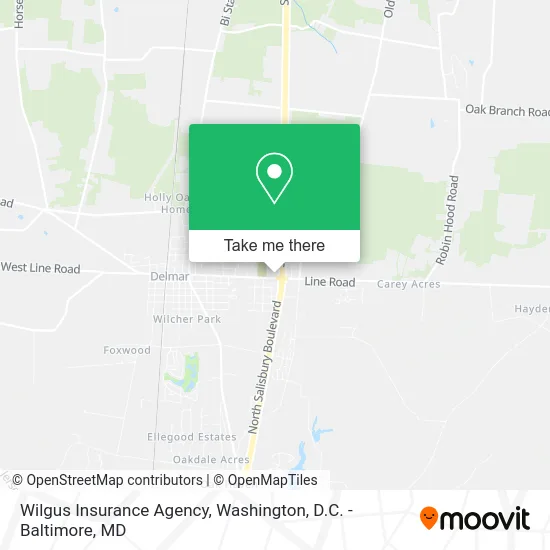 Wilgus Insurance Agency map