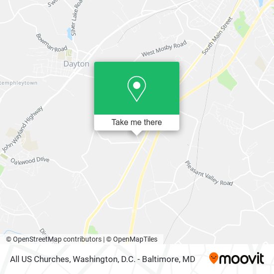 Mapa de All US Churches
