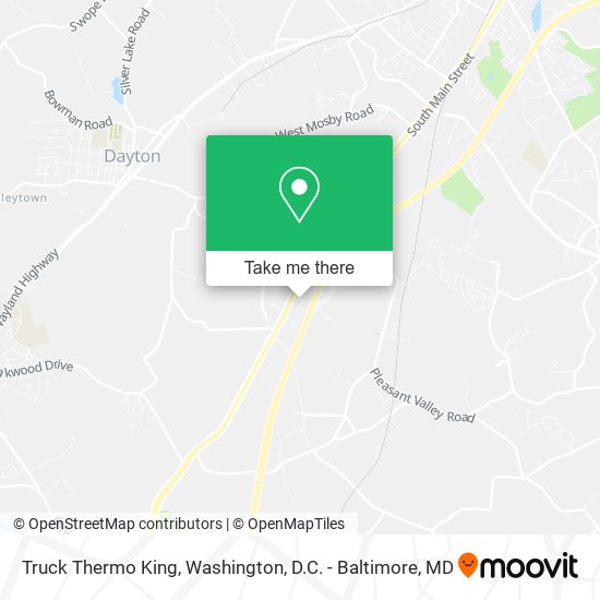 Truck Thermo King map