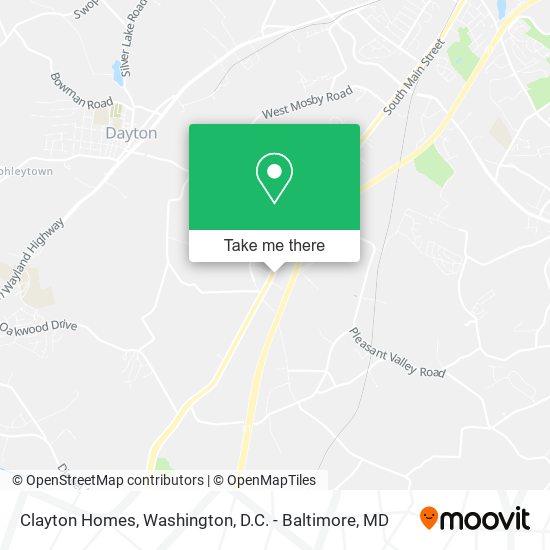 Clayton Homes map