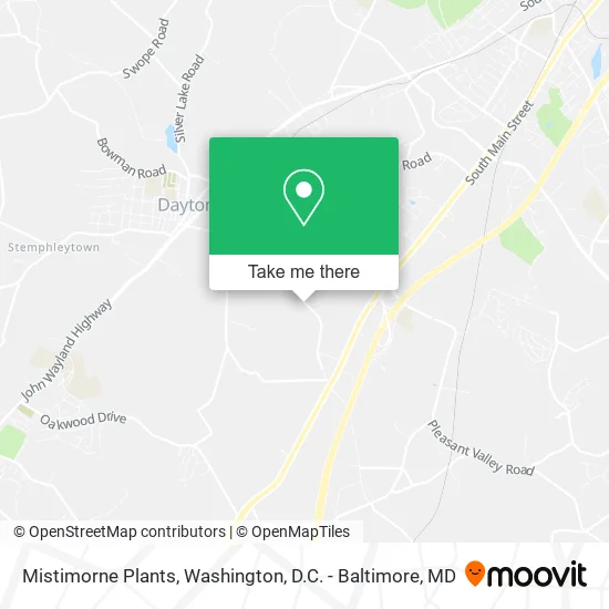 Mistimorne Plants map