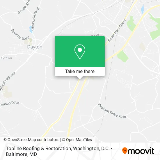 Mapa de Topline Roofing & Restoration