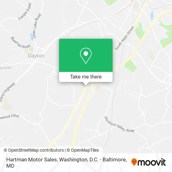 Hartman Motor Sales map