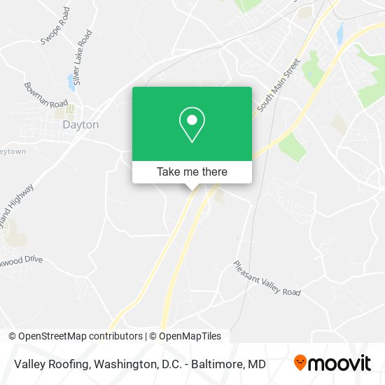 Mapa de Valley Roofing