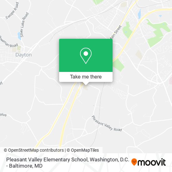 Pleasant Valley Elementary School map