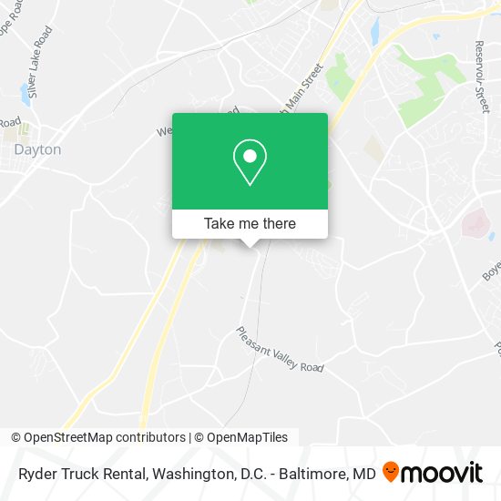 Mapa de Ryder Truck Rental