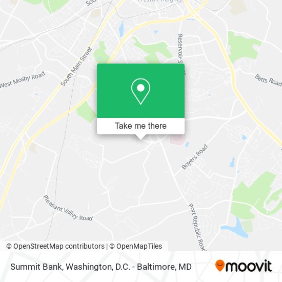 Summit Bank map