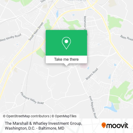 The Marshall & Whatley Investment Group map