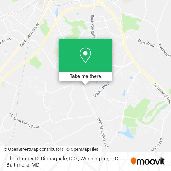 Christopher D. Dipasquale, D.O. map