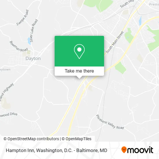 Hampton Inn map