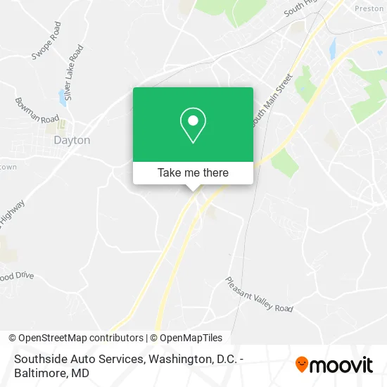 Southside Auto Services map