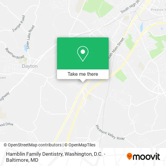 Hamblin Family Dentistry map