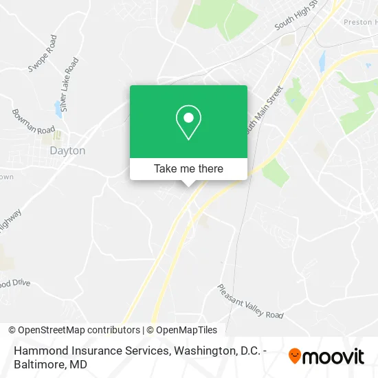 Hammond Insurance Services map