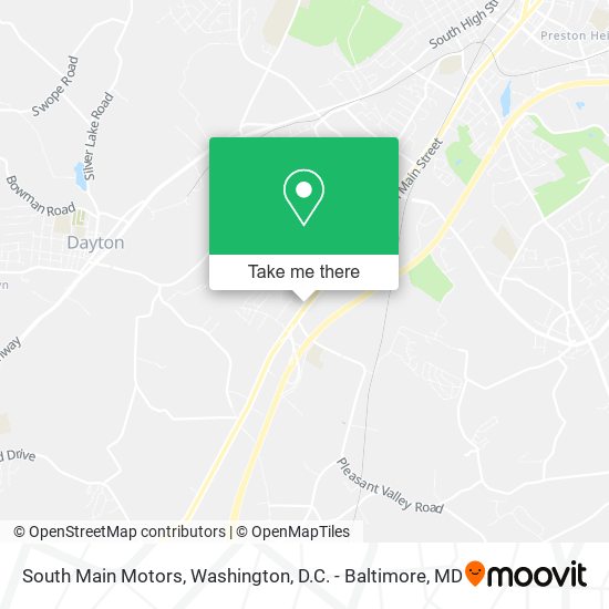 Mapa de South Main Motors