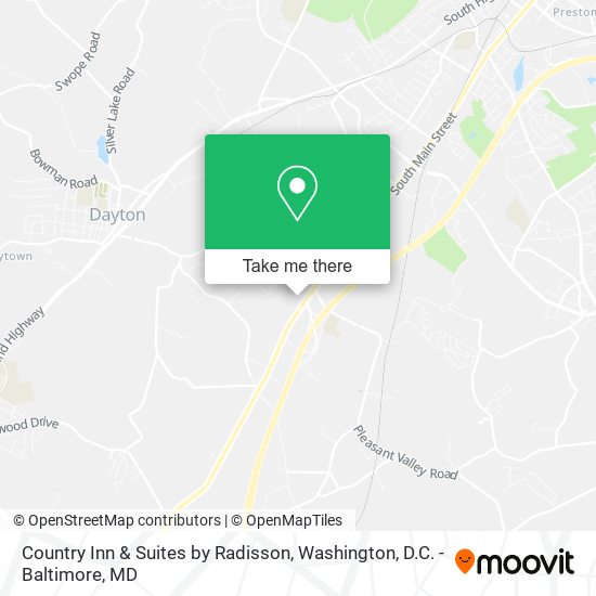 Mapa de Country Inn & Suites by Radisson