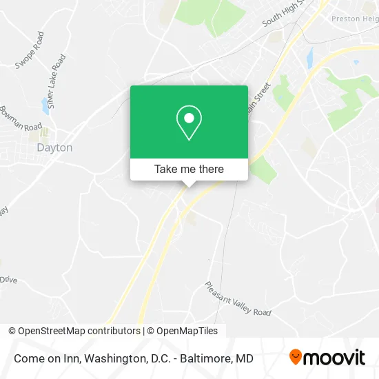 Come on Inn map
