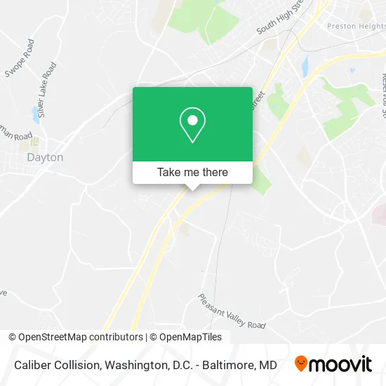Caliber Collision map