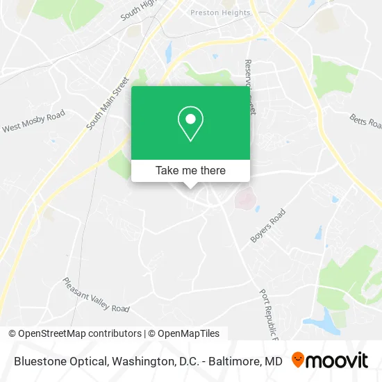 Bluestone Optical map