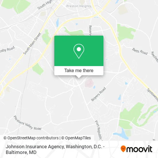 Johnson Insurance Agency map