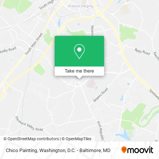 Chico Painting map