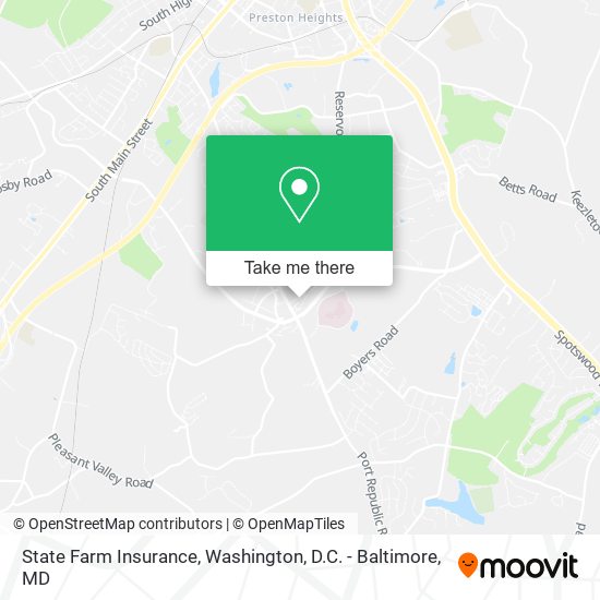 State Farm Insurance map