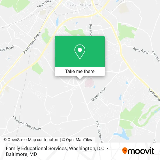 Family Educational Services map