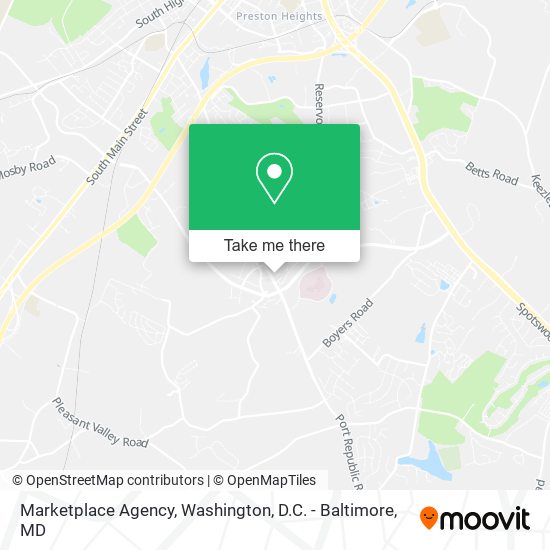 Marketplace Agency map