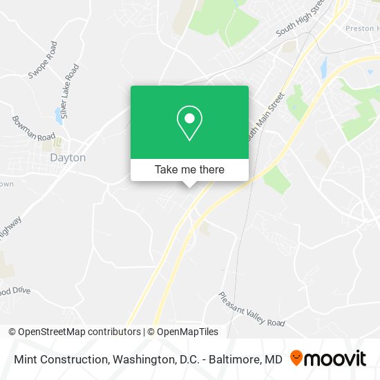Mint Construction map