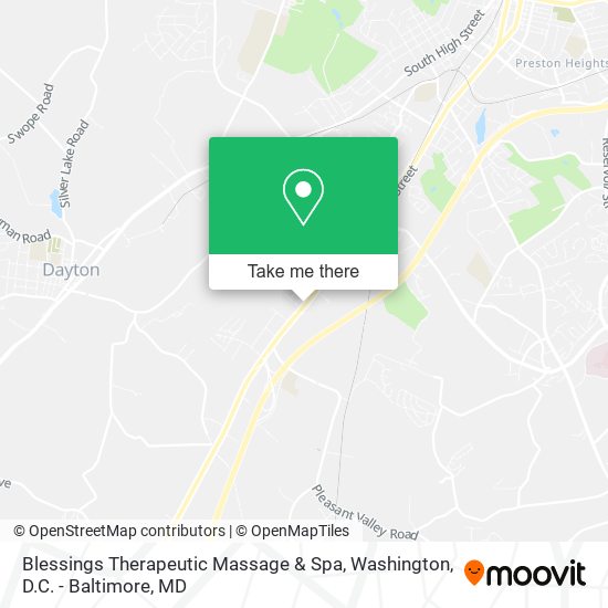 Blessings Therapeutic Massage & Spa map