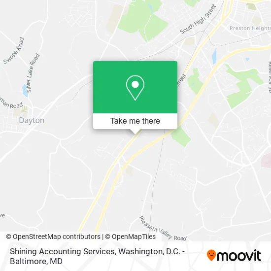 Mapa de Shining Accounting Services