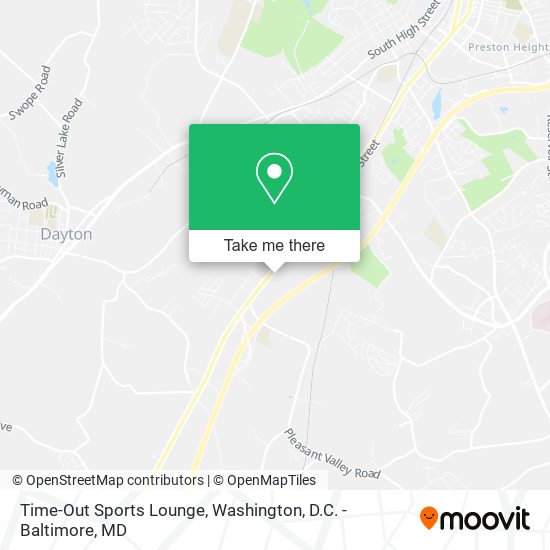Mapa de Time-Out Sports Lounge