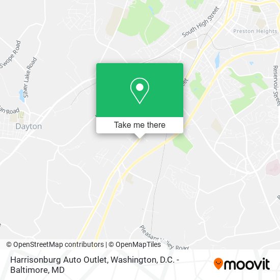 Mapa de Harrisonburg Auto Outlet