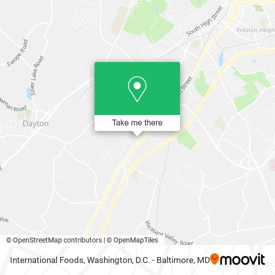 International Foods map