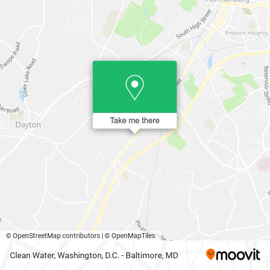 Clean Water map