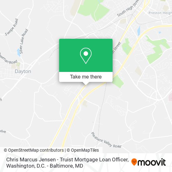 Chris Marcus Jensen - Truist Mortgage Loan Officer map