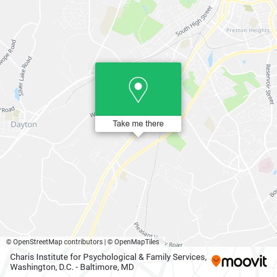 Charis Institute for Psychological & Family Services map