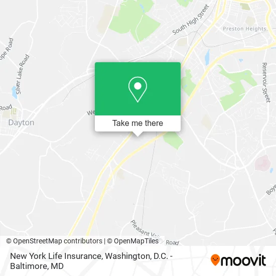 New York Life Insurance map