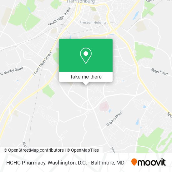 Mapa de HCHC Pharmacy