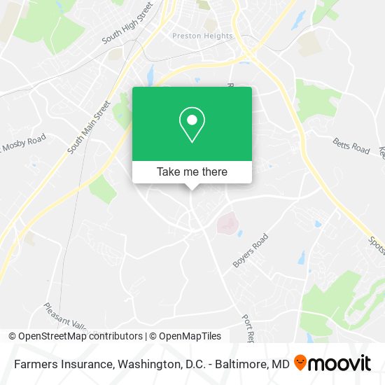 Farmers Insurance map