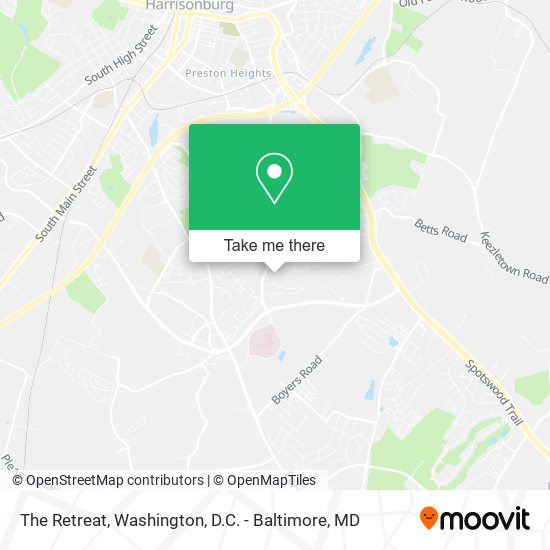 The Retreat map