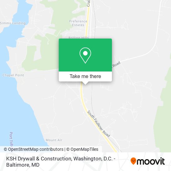 Mapa de KSH Drywall & Construction