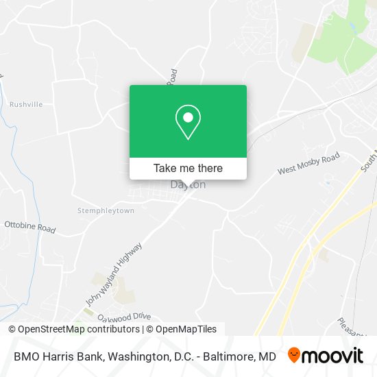 Mapa de BMO Harris Bank